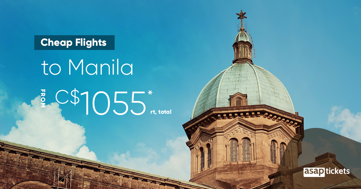 C1059* Total, Roundtrip, Cheap Flights to Manila (MNL), Philippines
